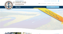 Desktop Screenshot of cumberlandharbourga.com