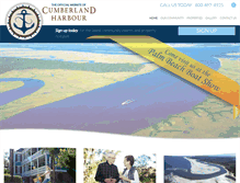 Tablet Screenshot of cumberlandharbourga.com